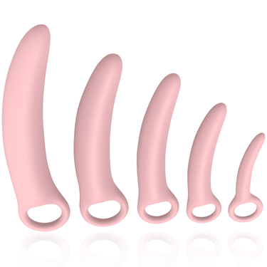 Set di Dilatatori Vaginali in Silicone per Ripristino e Comfort